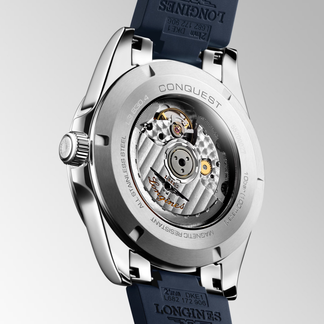 Conquest Blue Dial and Strap 41MM Watch