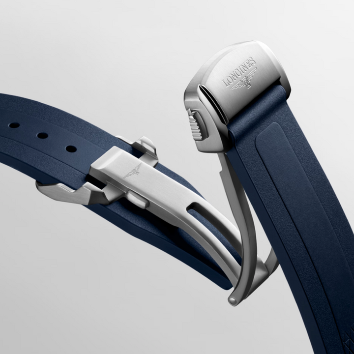 Conquest Blue Dial and Strap 41MM Watch