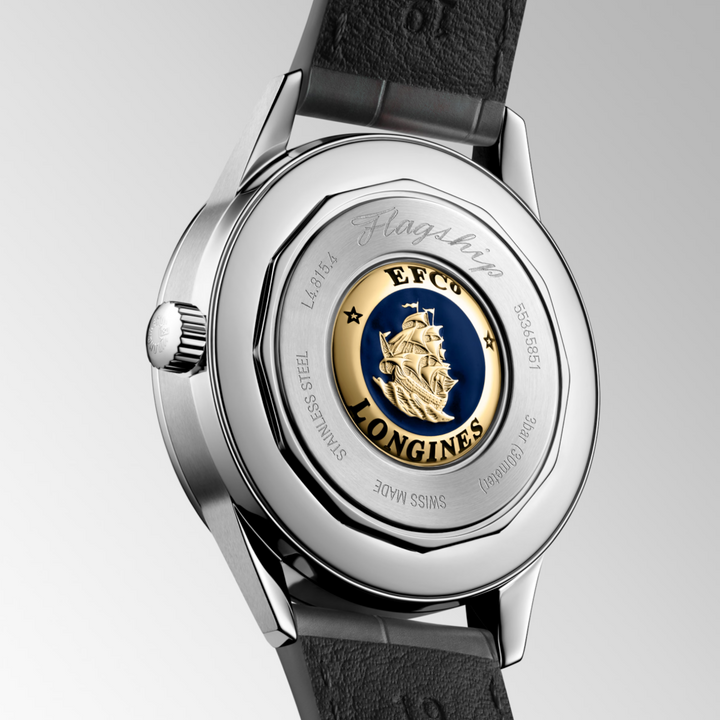 Flagship Heritage Moonphase  Grey 38.5MM Watch