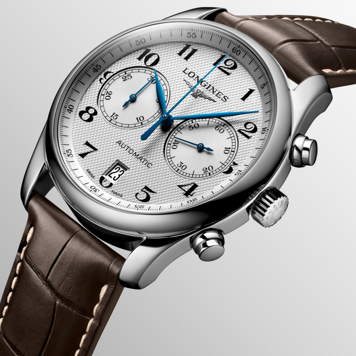 Master Collection Chronograph Brown Strap 40MM Watch