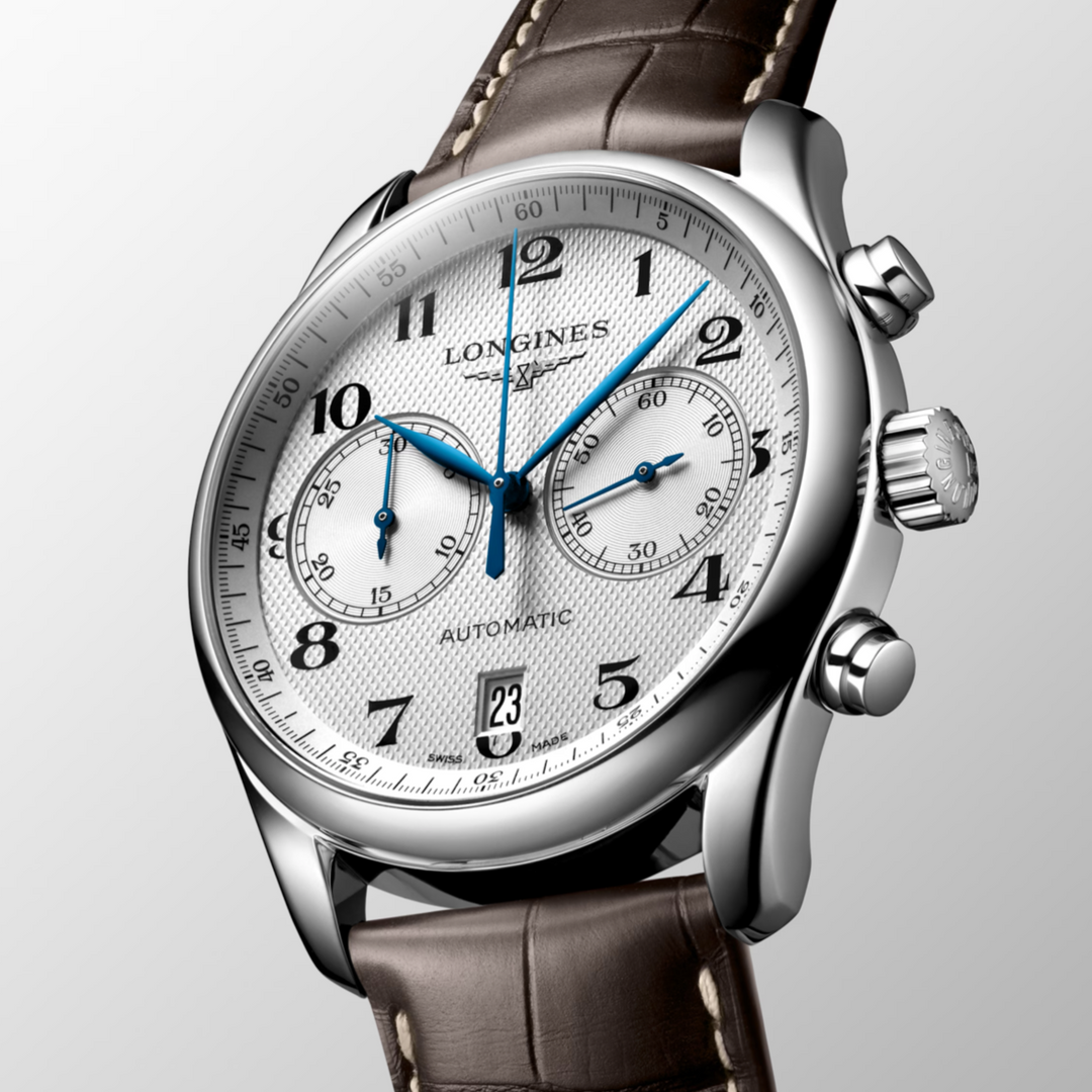 Master Collection Chronograph Brown Strap 40MM Watch