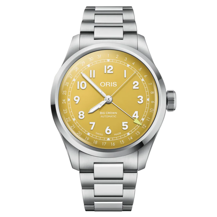 Big Crown Pointer Date Yellow 40MM Watch