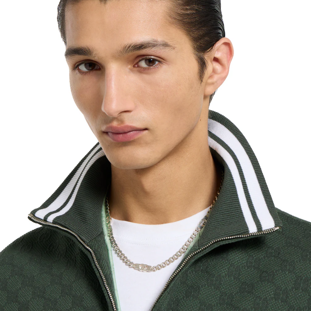 Interlocking Silver Necklace