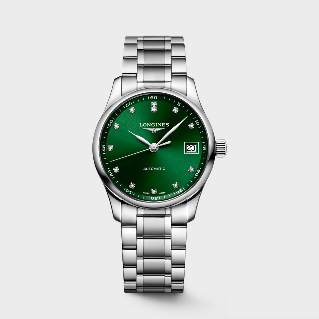 Master Collection Green Dial 34MM Watch