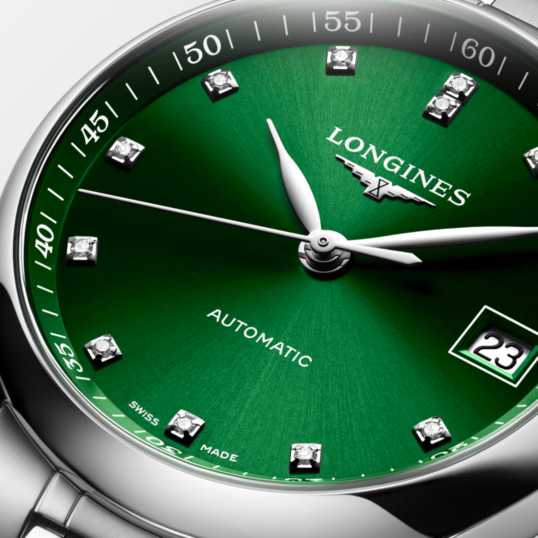 Master Collection Green Dial 34MM Watch