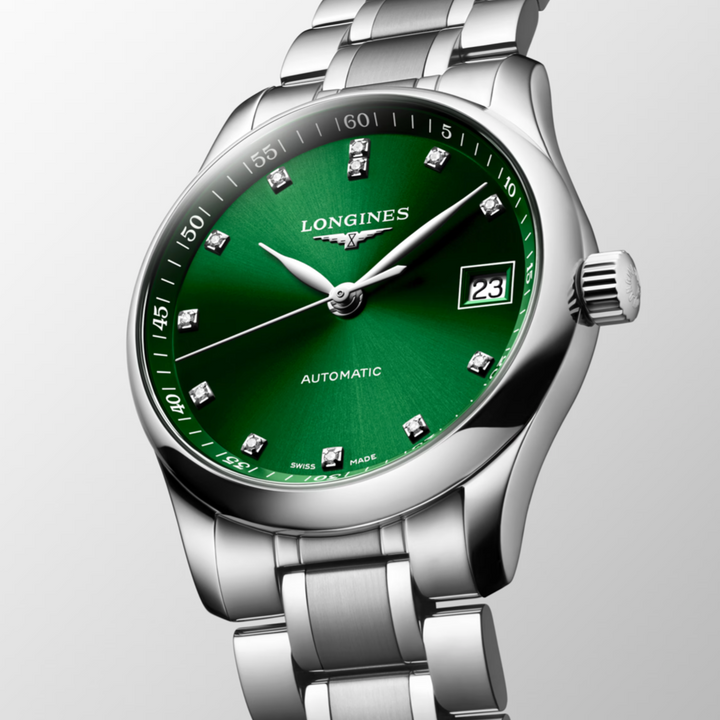 Master Collection Green Dial 34MM Watch