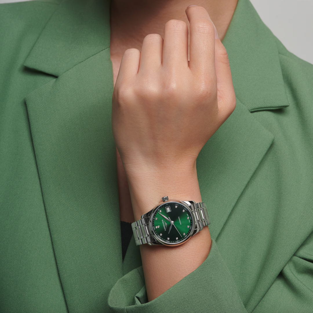 Master Collection Green Dial 34MM Watch