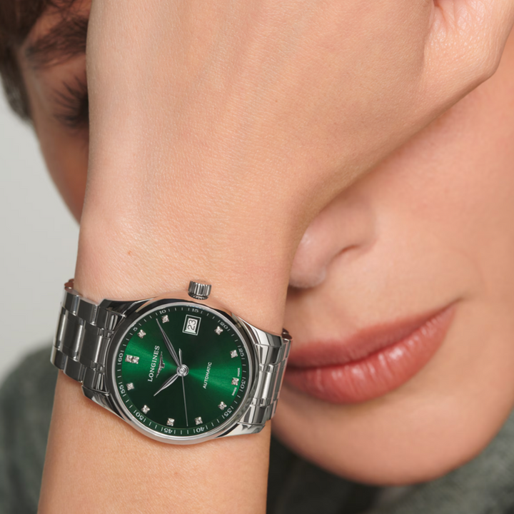 Master Collection Green Dial 34MM Watch