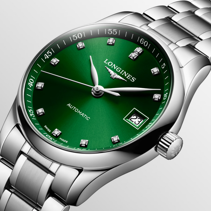 Master Collection Green Dial 34MM Watch
