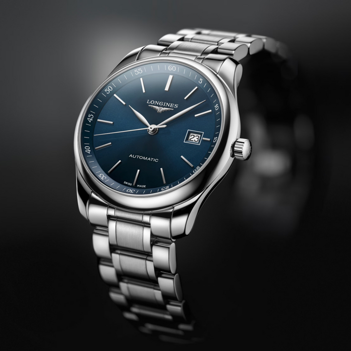 Master Collection Blue Dial 42MM Watch