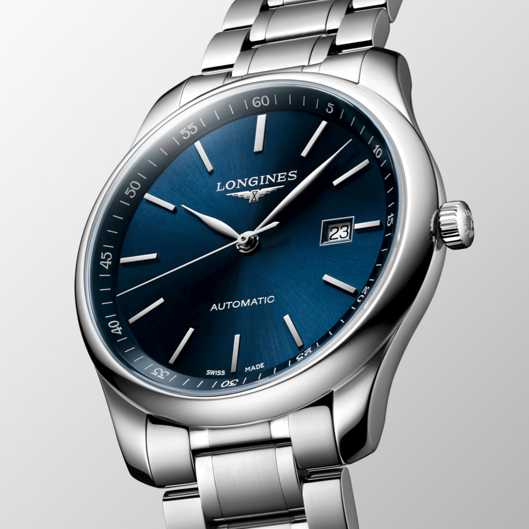 Master Collection Blue Dial 42MM Watch