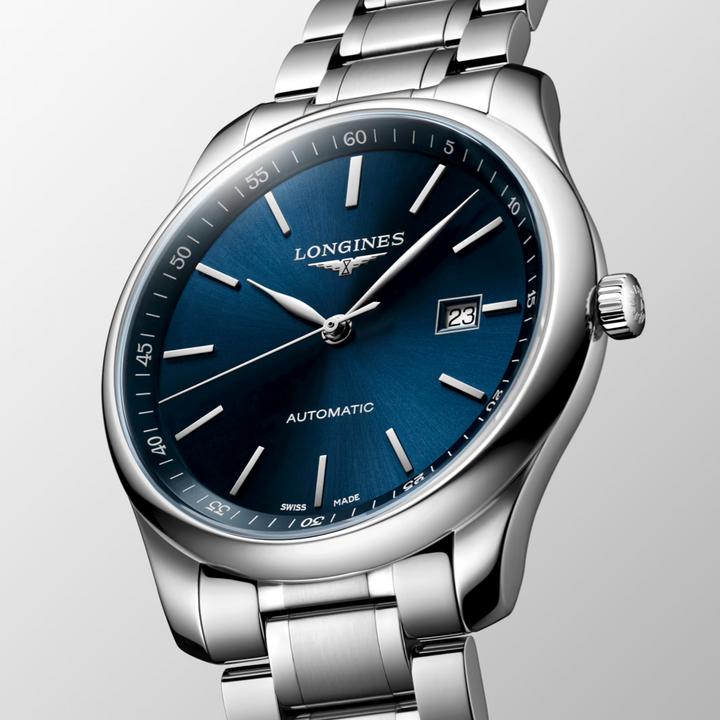 Master Collection Blue Dial 42MM Watch