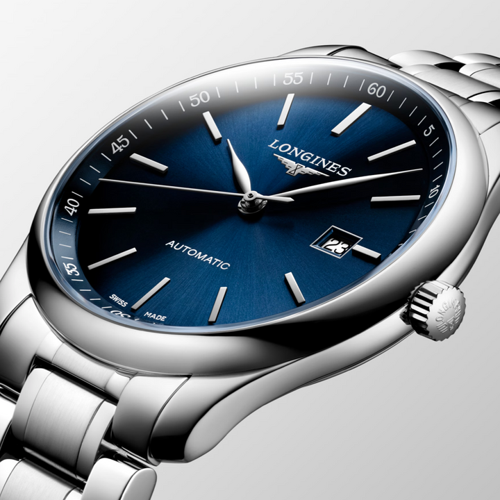 Master Collection Blue Dial 42MM Watch