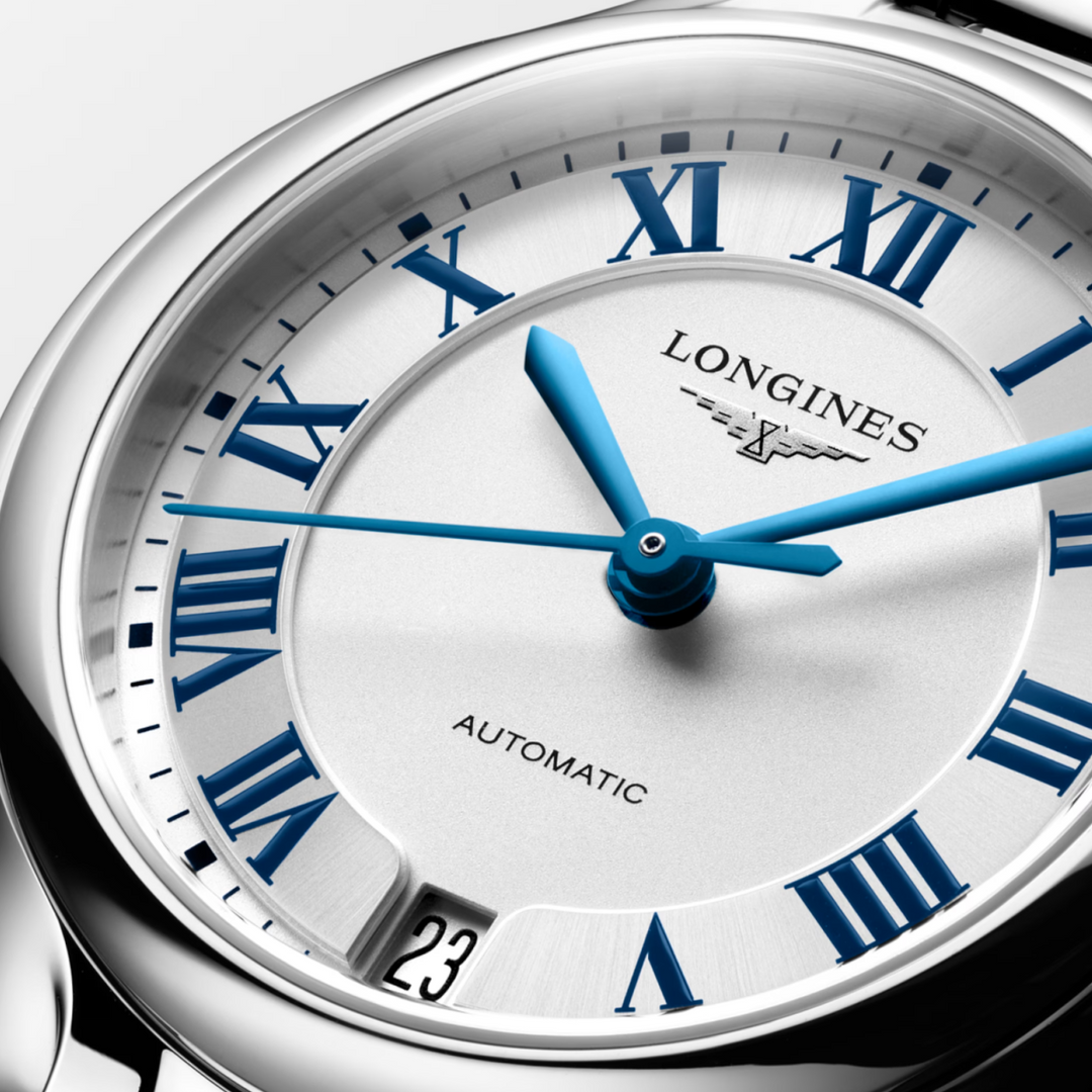 Primaluna Silver Roman Dial 34MM Watch