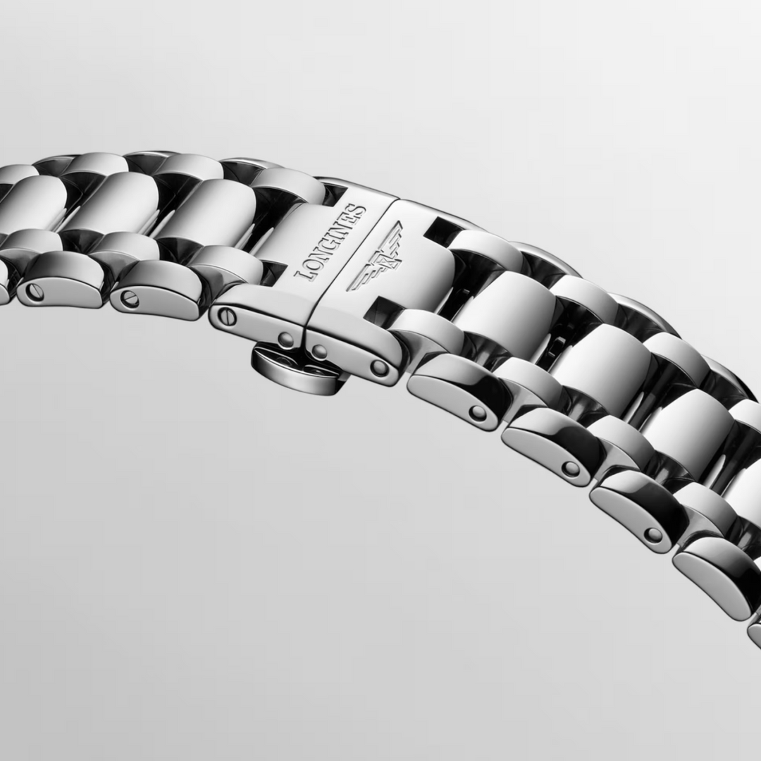Primaluna Silver Roman Dial 34MM Watch