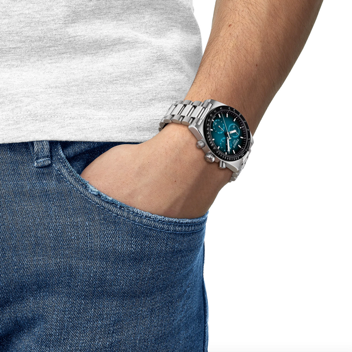 PR516 Graded Blue Black40MM Watch