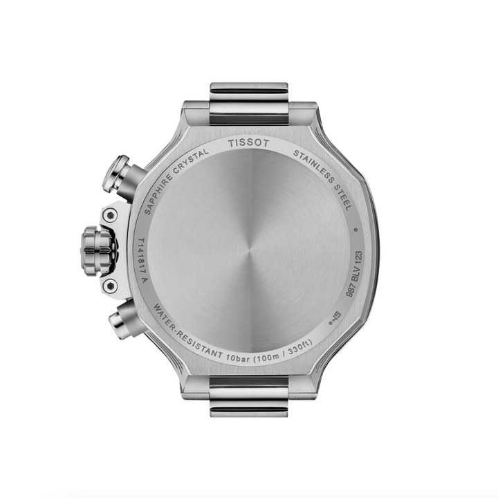 T-Race Blue Rubber Starp 38MM Watch