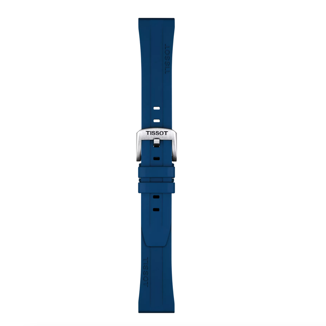 Blue Rubber Strap 20MM