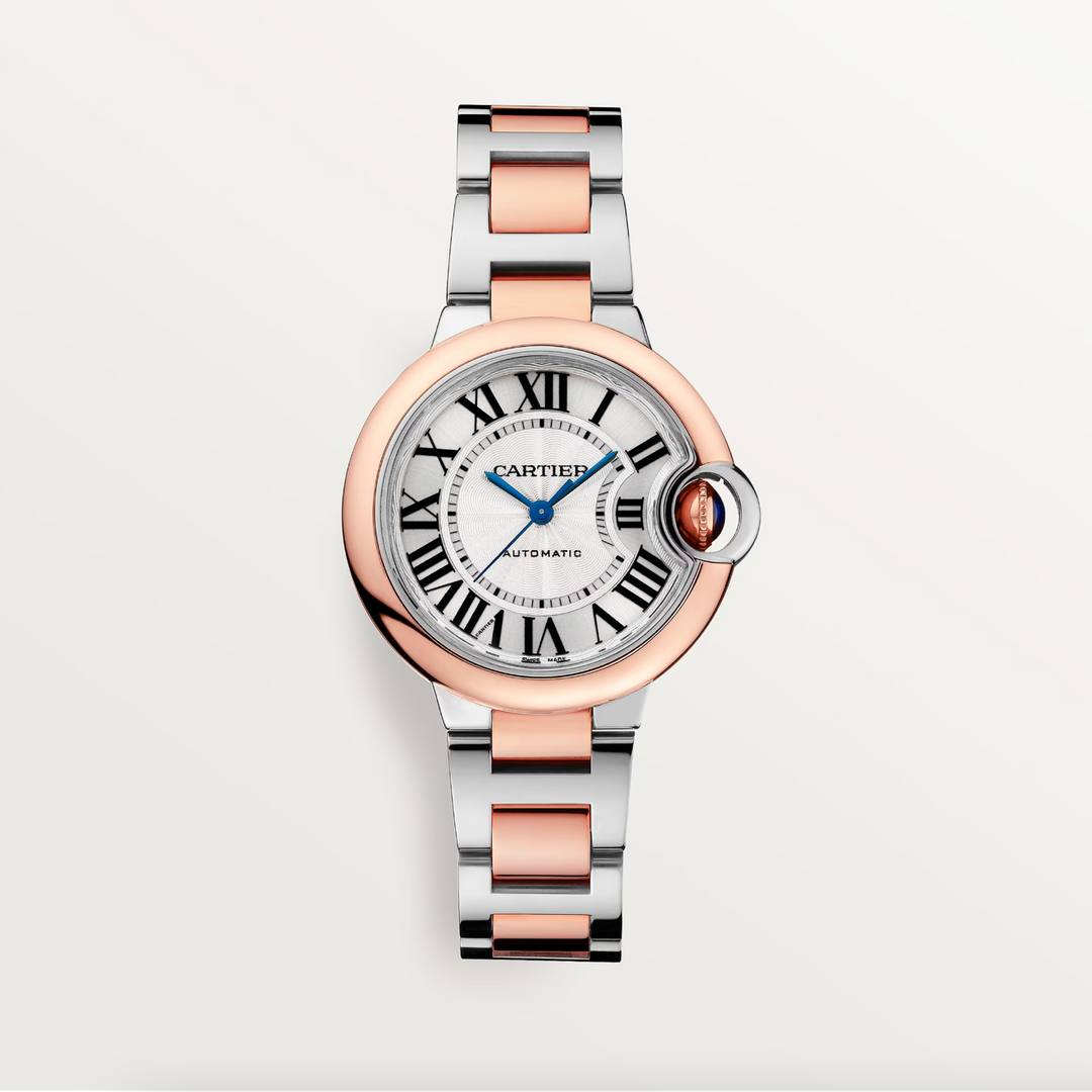 Ballon Bleu Steel and Rose 33mm