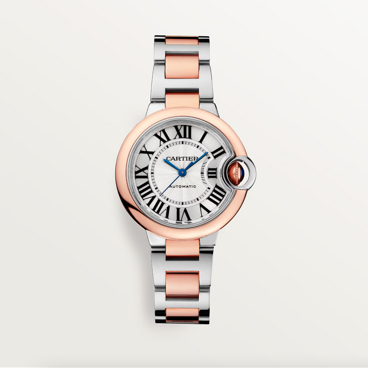 Ballon Bleu Steel and Rose 33mm