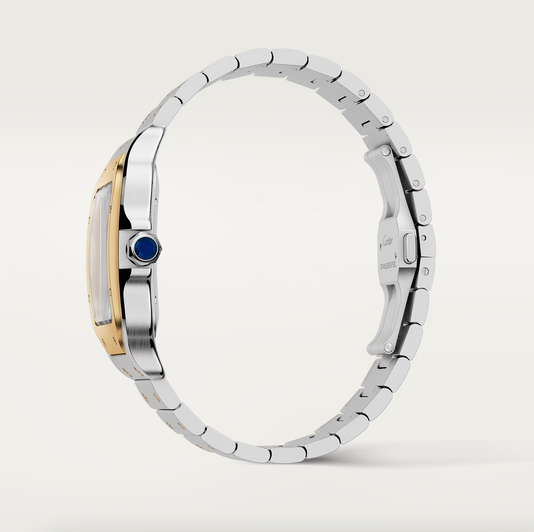 Santos Steel and Yellow Gold Large Model