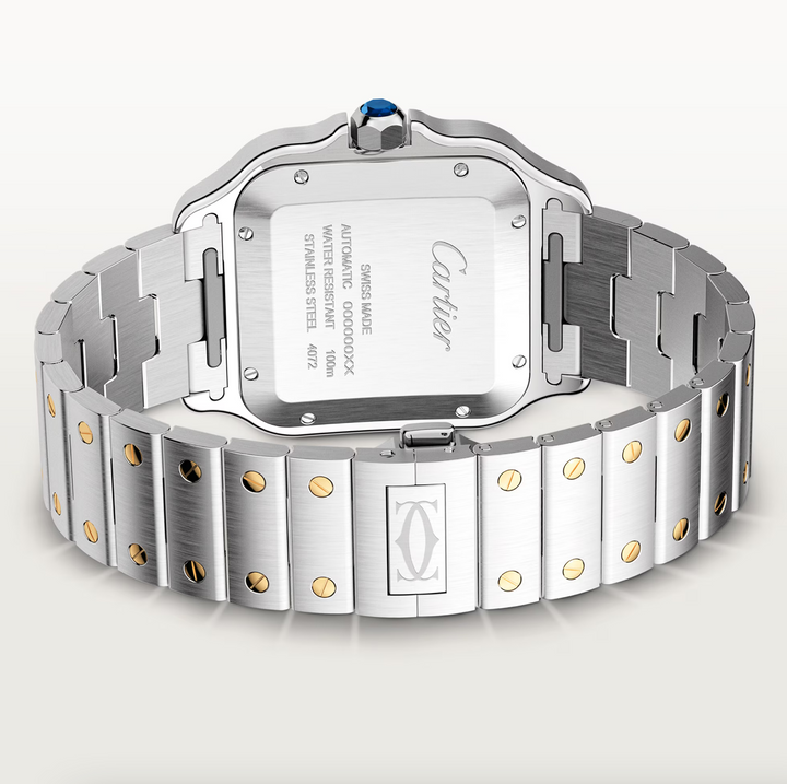 Santos Steel and Yellow Gold Large Model