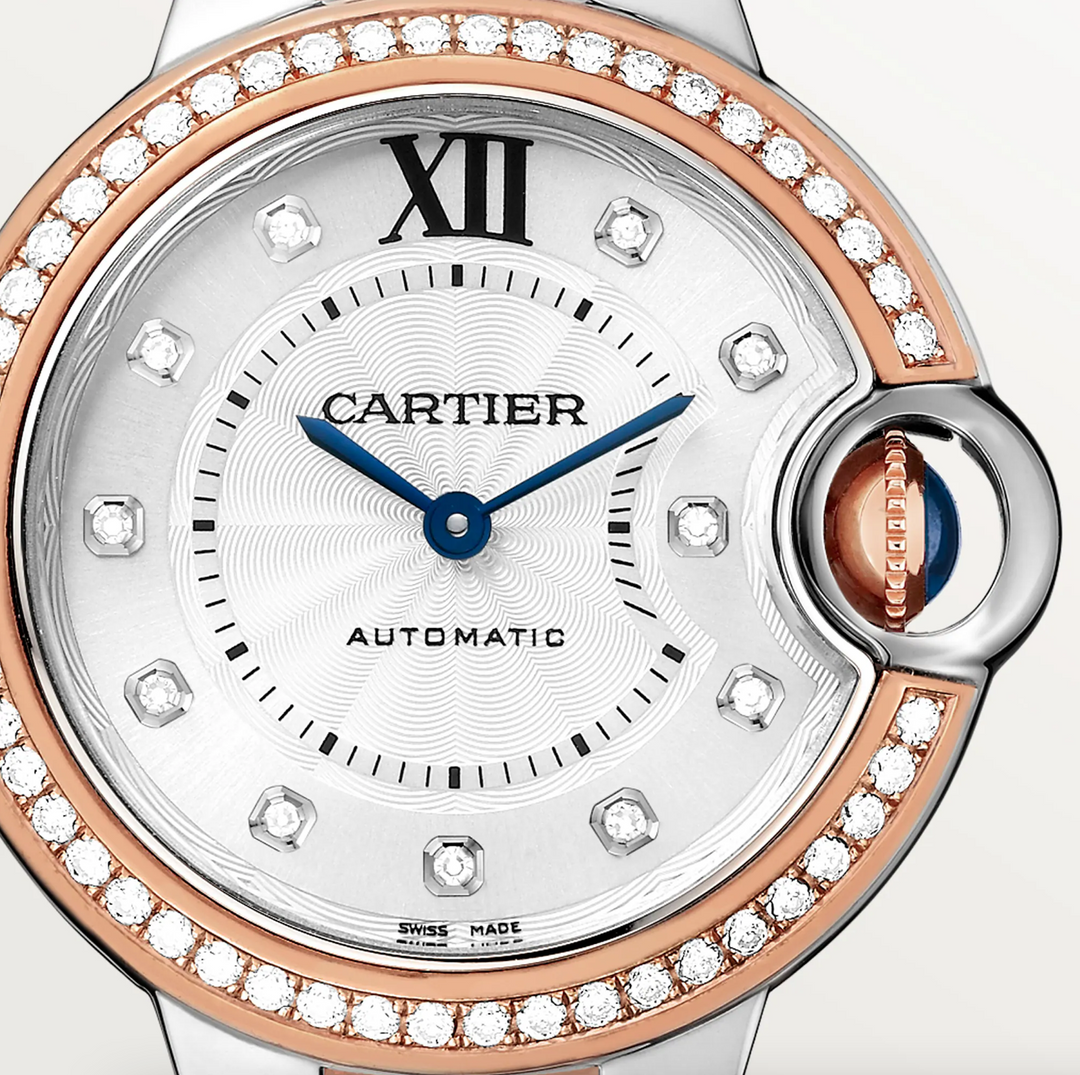 Ballon Bleu Steel and Rose Gold 36MM
