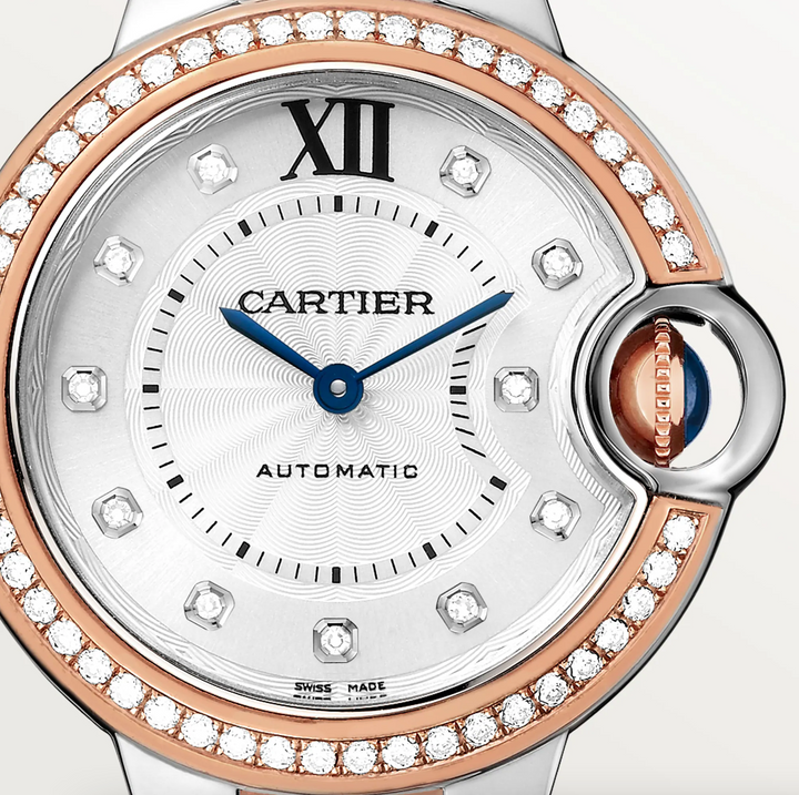 Ballon Bleu Steel and Rose Gold 36MM