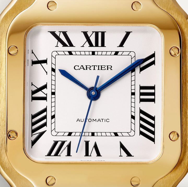 Santos Yellow Gold Medium Model