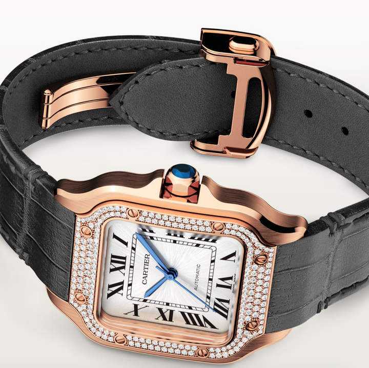 Santos Rose Gold Medium Model