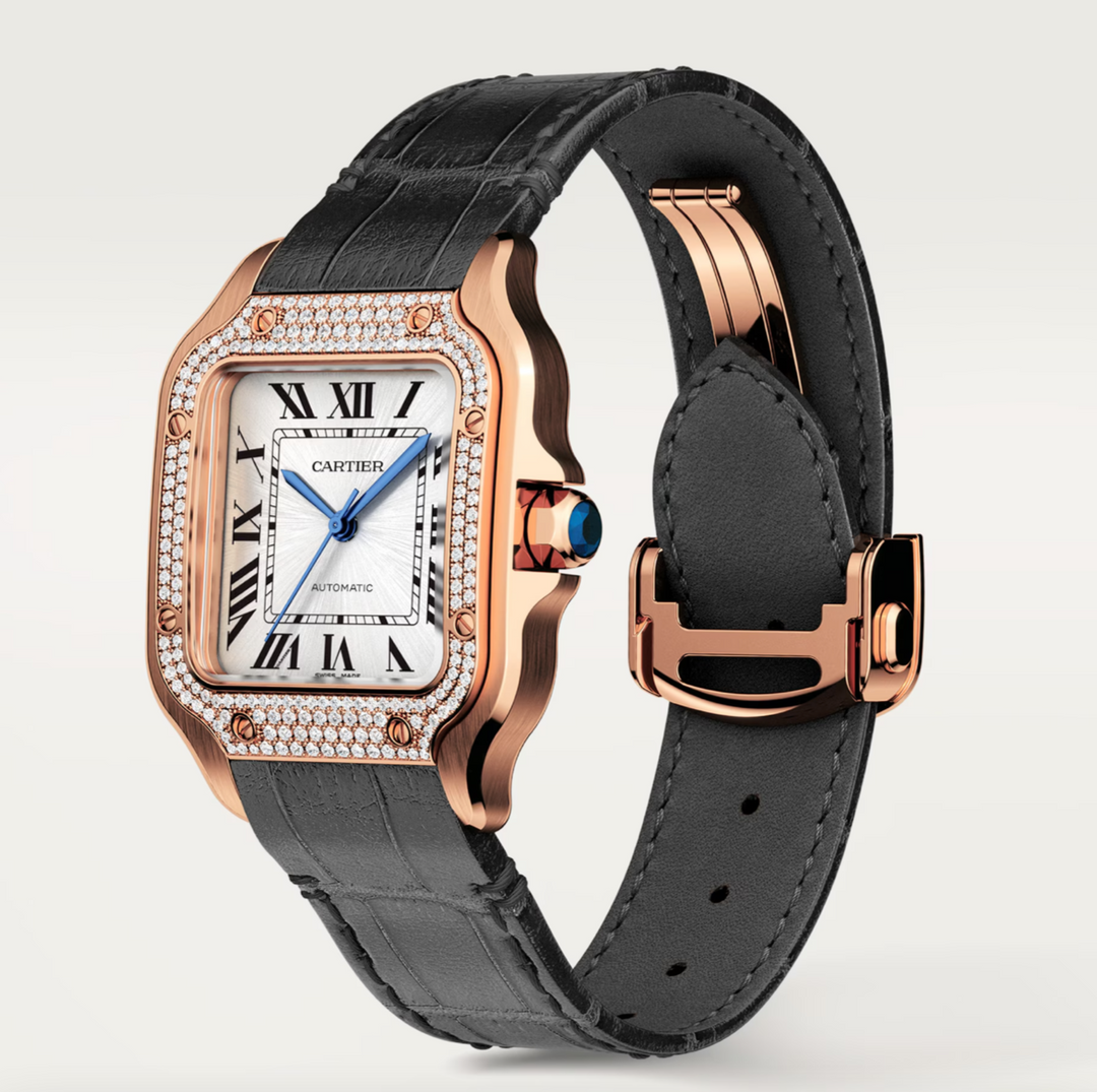 Santos Rose Gold Medium Model