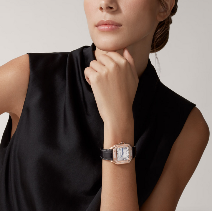 Santos Rose Gold Medium Model