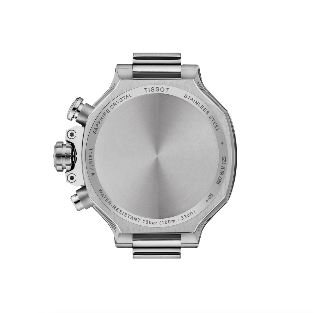 T-Race Black Rubber Starp 38MM Watch