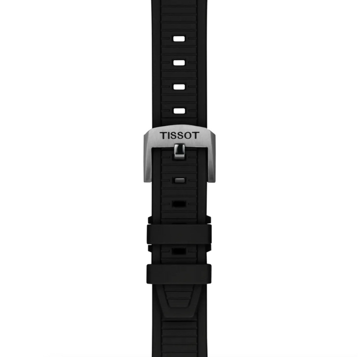 T-Race Black Rubber Starp 38MM Watch