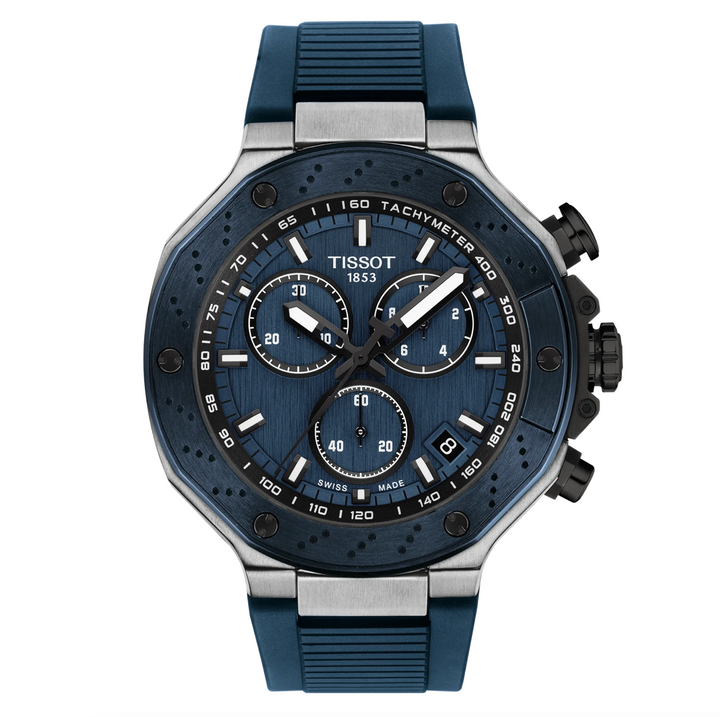 T-Race Blue 45MM Watch