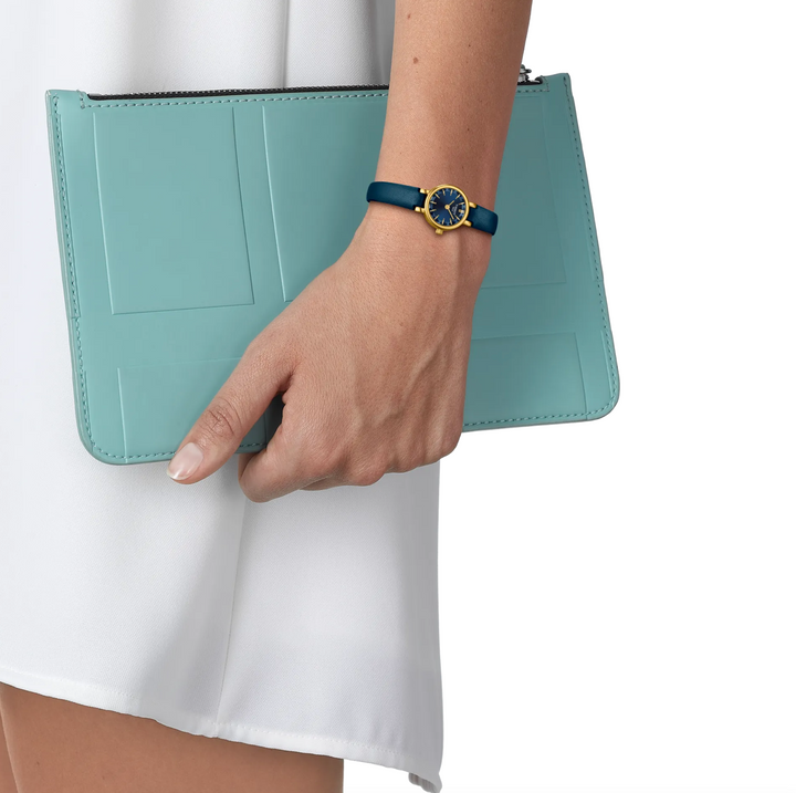 Lovely Round Blue 19.5MM Watch