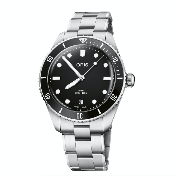 Divers Date Black Dial 39MM Watch