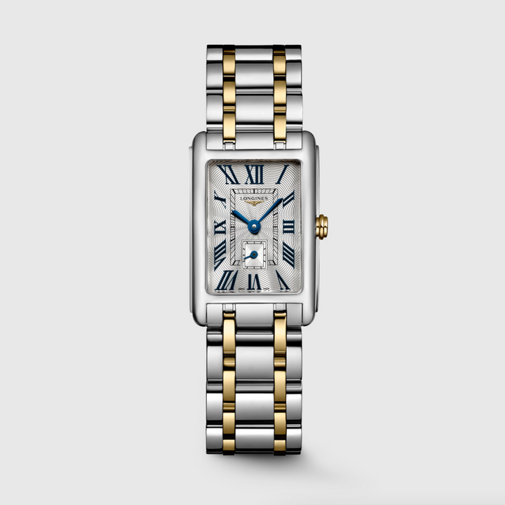 Dolcevita Steel and Rose Gold 20x32MM Watch