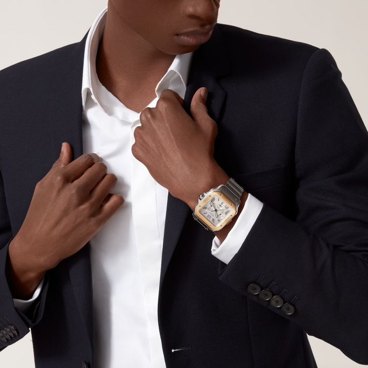 Santos Steel and Yellow Gold Extra-Large Model