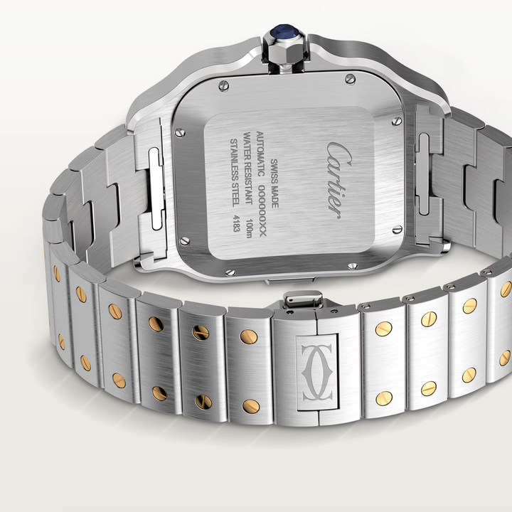 Santos Steel and Yellow Gold Extra-Large Model