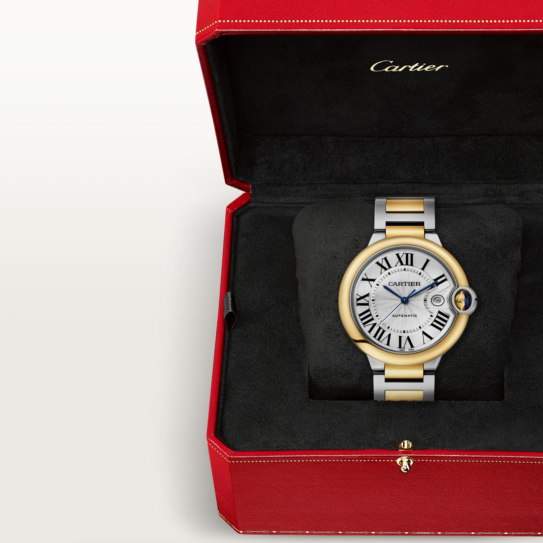 Ballon Bleu Steel and Yellow Gold 42mm