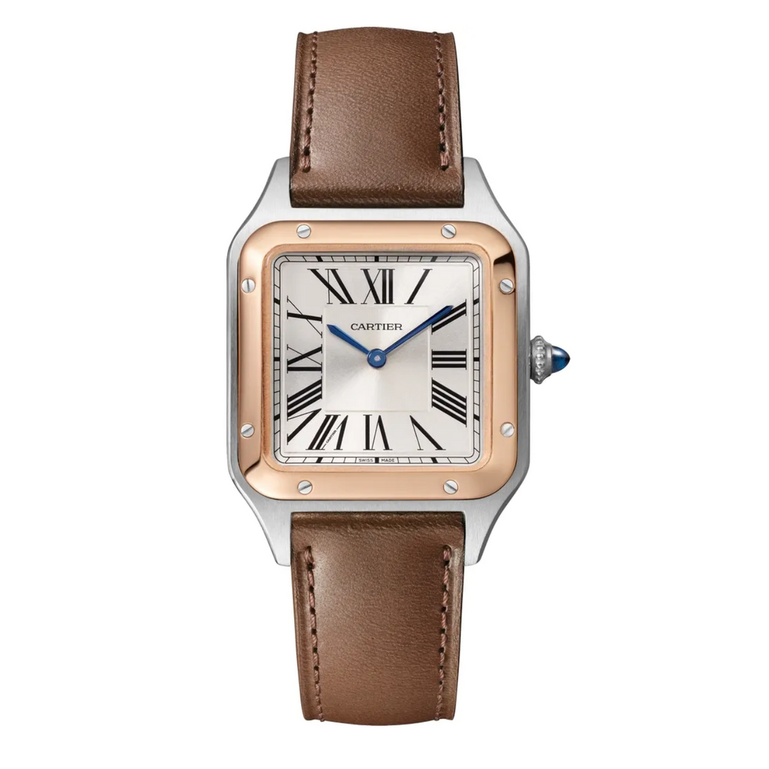 Santos Dumont Steel and Rose Small Model