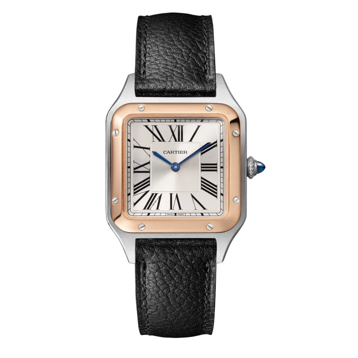 Santos Dumont Steel and Rose Small Model