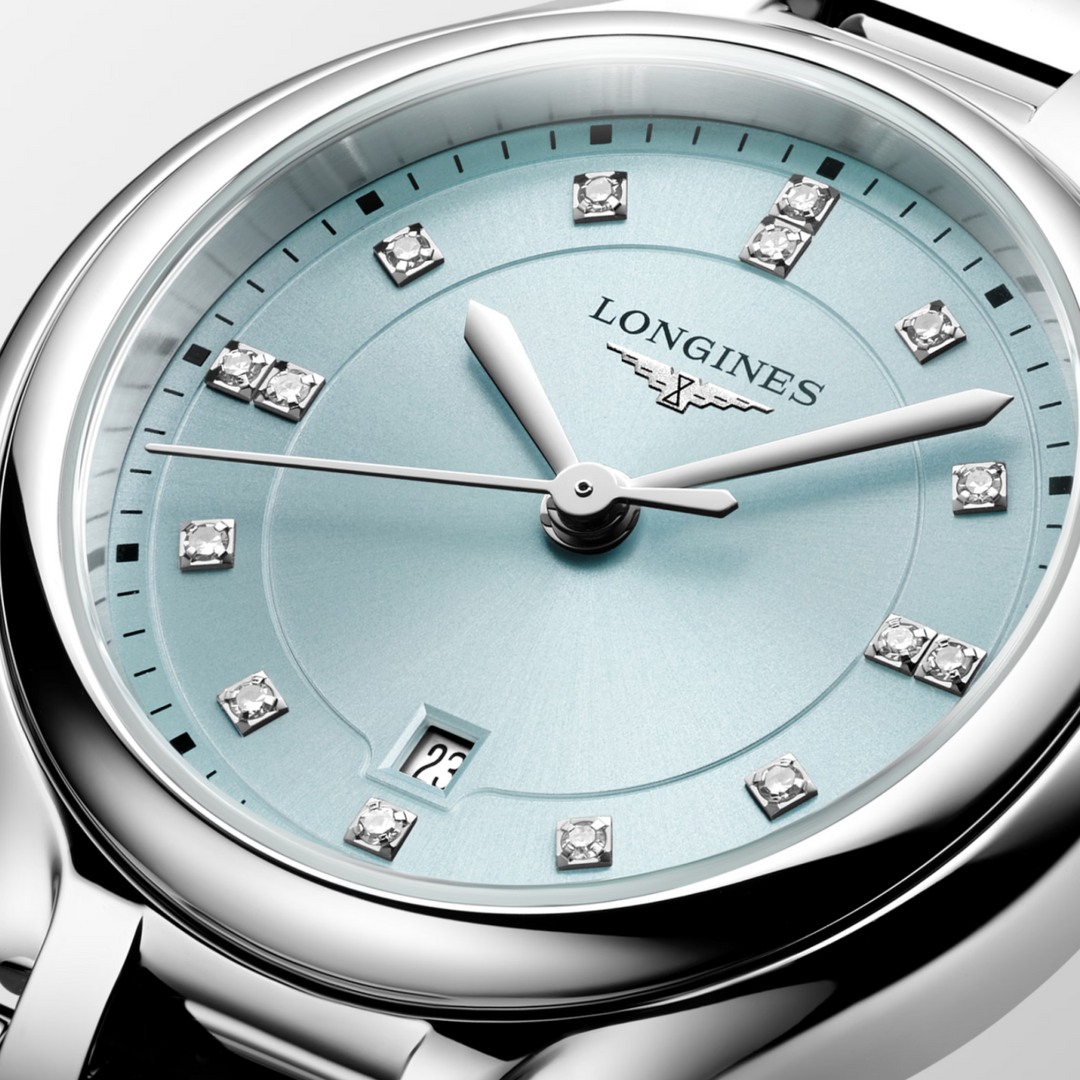 Primaluna Mint Blue Sunray Dial 30MM Watch