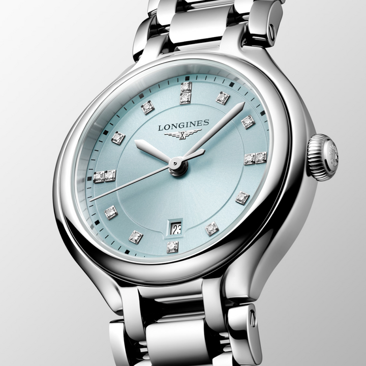 Primaluna Mint Blue Sunray Dial 30MM Watch