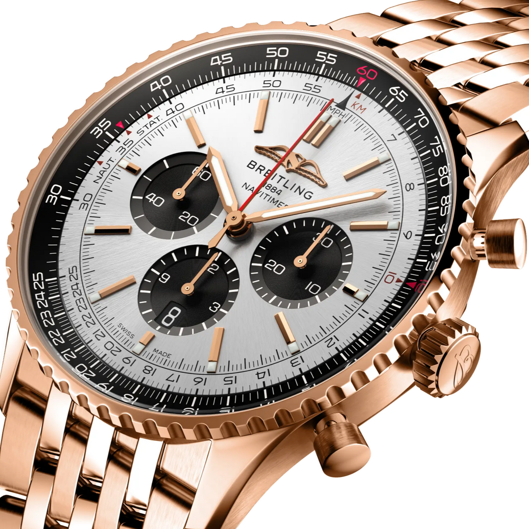 Navitimer B01 Chronograph Red Gold 46MM Watch