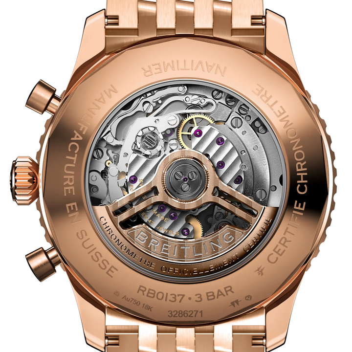 Navitimer B01 Chronograph Red Gold 46MM Watch