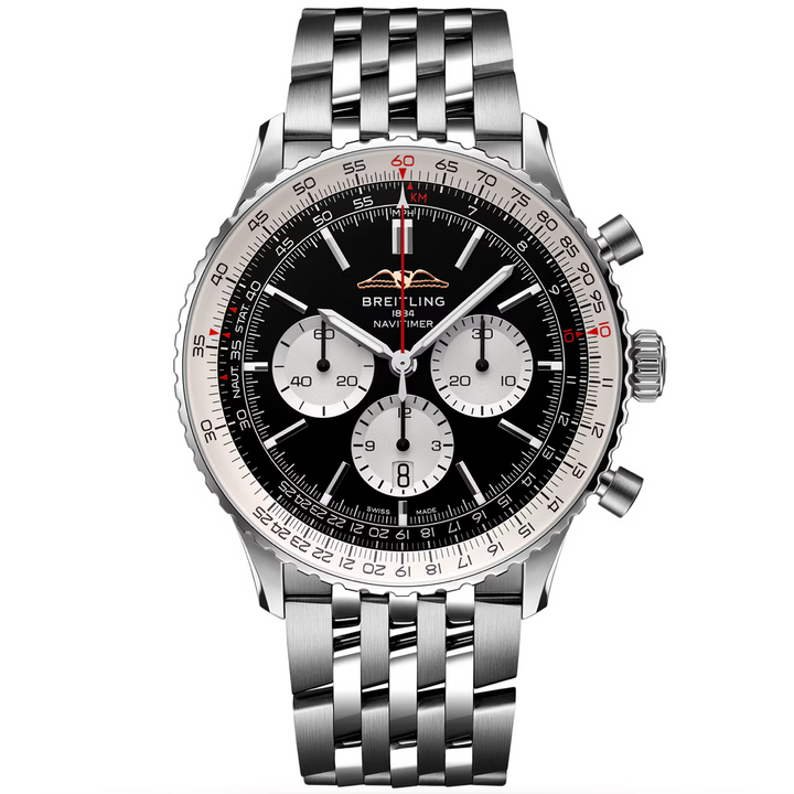 Navitimer B01 Chronograph Black Dial 46MM Watch