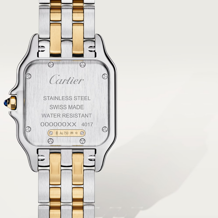 Panthère Steel and Yellow Gold Medium Model