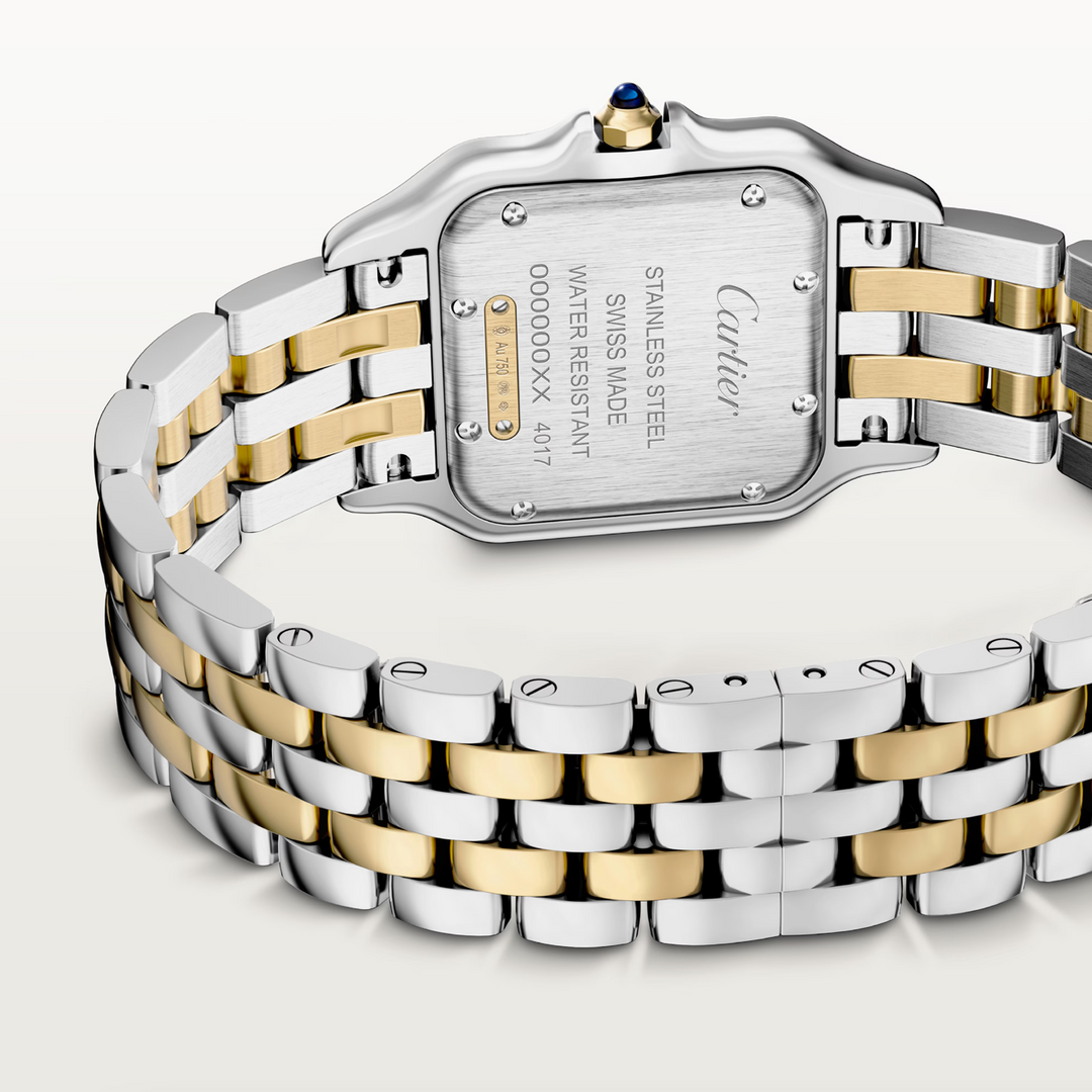 Panthère Steel and Yellow Gold Medium Model